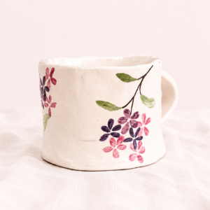 Taza flores