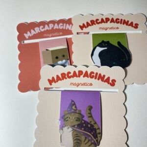 Marcapaginas con iman